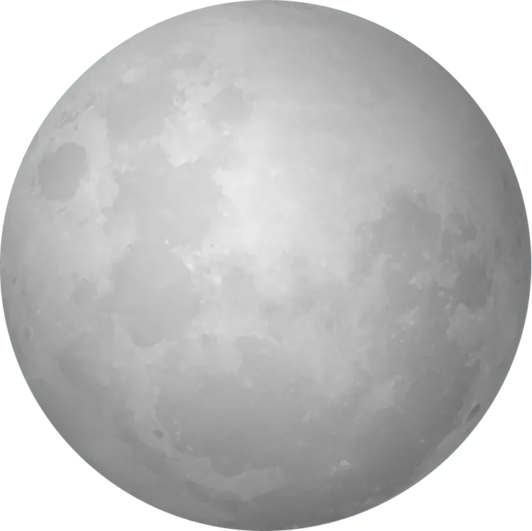 Shining moon